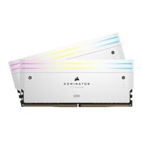 Corsair Dominator Titanium RGB 48GB (2 x 24GB) DDR5-7200 PC5-57600 CL36 Twin Channel Desktop Reminiscence Package – White