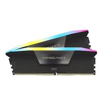 Corsair Vengeance RGB 32GB DDR5-6000 Twin Channel Desktop Reminiscence Equipment CMH32GX5M2B6000C30 – Black