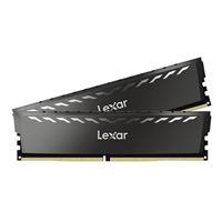 Lexar Media THOR 16GB (2 x 8GB) DDR4-3200 PC4-25600 CL16 Twin Channel Desktop RAM Package LD4U08G32C16LG-RUD – Black